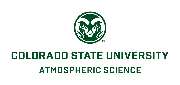 Colorado State University Department of Atmospheric Science Logo